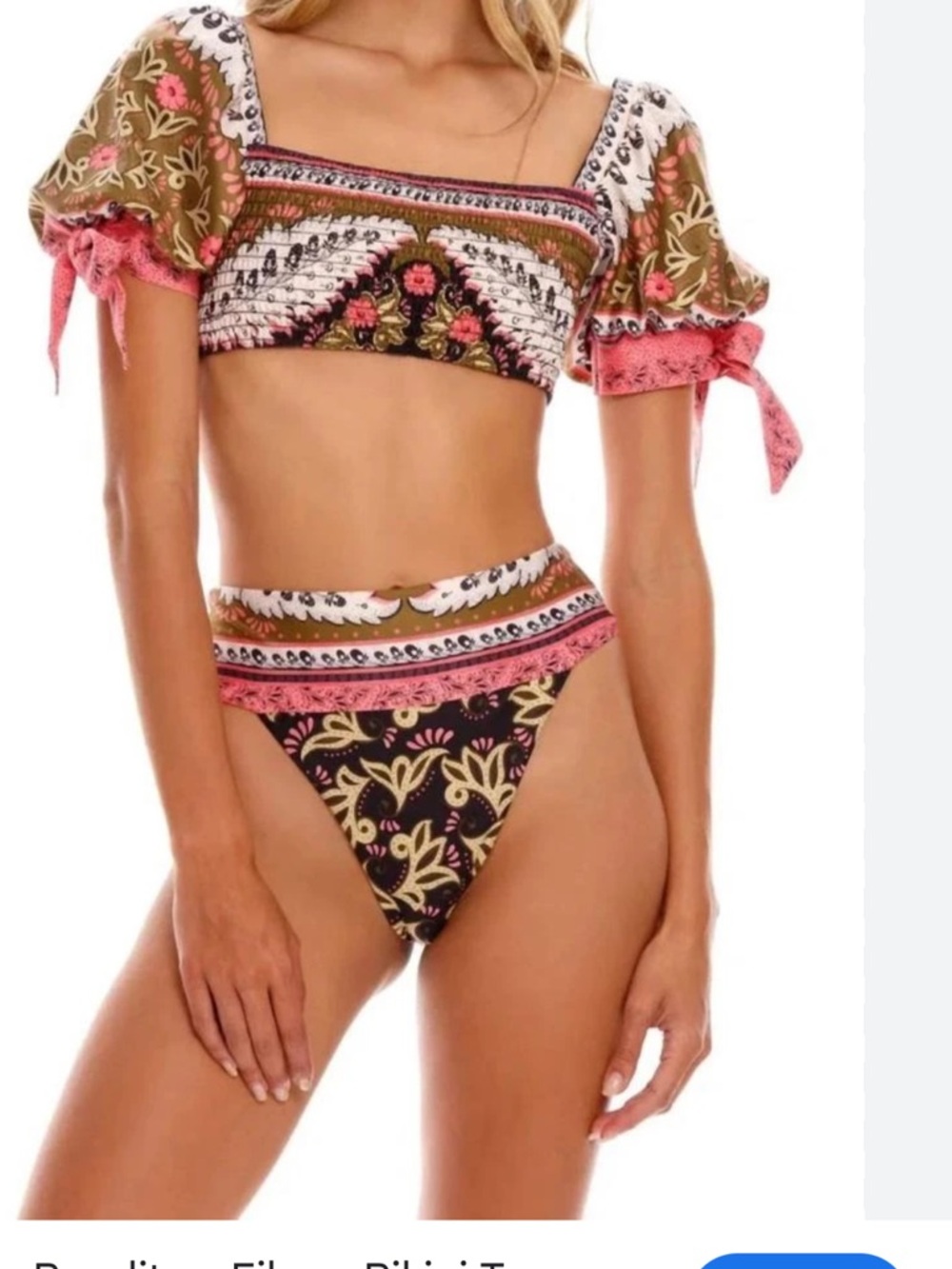 Agua bendita Eileen bikini set NWT